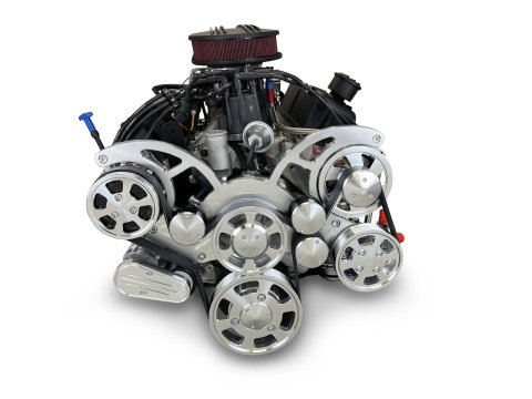 BluePrint Engines Engine and Transmission Combos B302KTKX 302c.i. Standard Edition Builder Series, Carbureted, TKX Manual - w/ Polished Pulley Kit. incl. 30 month / 50,000 warranty & Dyno