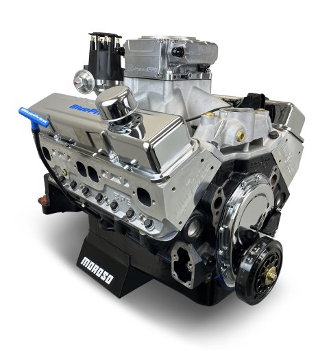 BluePrint Engines GM 396 C.I.D. 530 HP Stroker Base Long Block Crate BPMS396CTF Engine, Longblock, C.I. Fuel Injection, HP, 480 TQ, New Block, Aluminum Heads, Chevy, Small Block, Each
