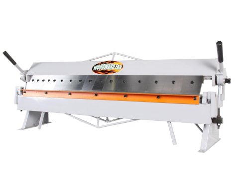 Woodward Fab Box and Pan Bending Brakes WFBP4816 Sheet Metal, Brake, Steel Frame, 16 Removable Fingers, 48 in.Length, 16-Gauge Capacity, Each