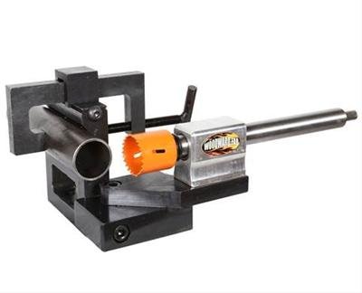 Woodward Fab Pipe and Tube Notchers WFN6 Tubing, Notcher, Steel, Black Powdercoat, Accepts Maximum 3.0 in. Diameter, Each
