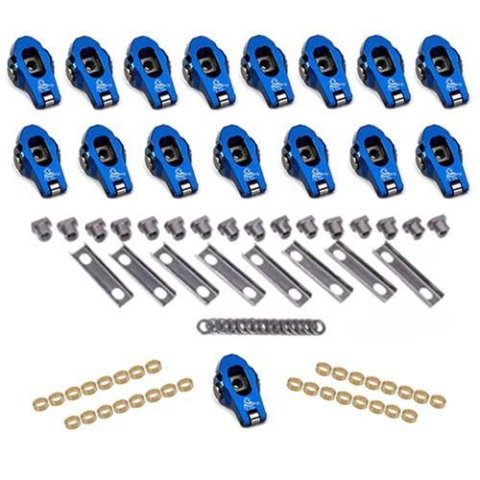 Scorpion Racing Products Rocker Arms SCP1098BU 1.7 LS1 Blue Race Series with bushings Set of 16