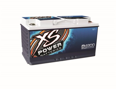 XS Power AGM Batteries D4900 Battery, AGM, Deep Cycle/Starting, 12 V, 1,250 Cranking Amps at 32 Degrees F, 168 minutes Reserve Capacity, Each
