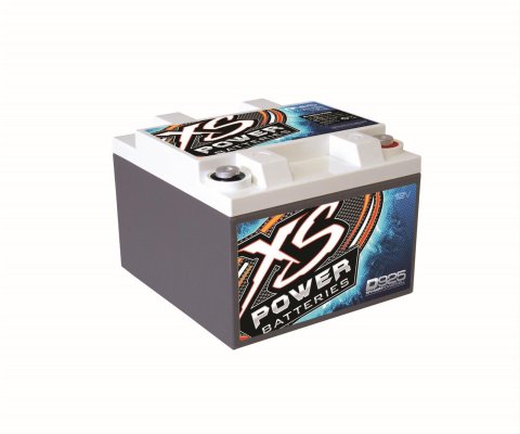 XS Power AGM Batteries D925 Battery, 12 V, Deep Cycle/Starting, 641 Cranking Amps at 32 Degrees F, 6.5 in. L, 4.92 in. H, 6.93 in. W, Top Mount, Each