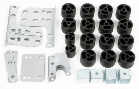 Performance Accessories Body Lift Kits PA60402 Lift, 2 in., Nylon, Ram, Kit