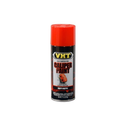 VHT Brake Caliper, Drum, and Rotor Paint 11 Oz. Gloss Orange SP733 Paint, Brake, High-Temperature, Gloss, Orange, oz., Aerosol Spray Can, Each