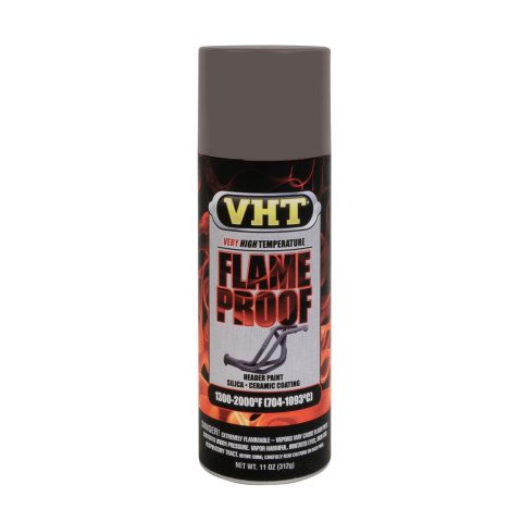 VHT NU-Cast Engine Enamel 11 Oz. Satin Gray/Silver SP998 Paint, NU-Cast, High-Temperature, Enamel, Satin, Iron, oz., Aerosol Spray Can, Each