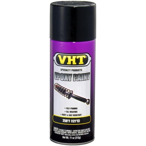 VHT Epoxy Paint 11 Oz. Gloss Black SP650 Paint, Epoxy, Gloss, Black, oz., Aerosol Spray Can, Each