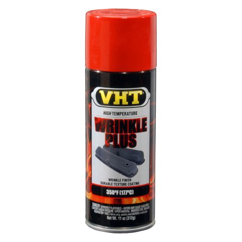 VHT Wrinkle Plus Coating 11 Oz. Red SP204 Paint, Plus, Red, oz., Aerosol Spray Can, Each