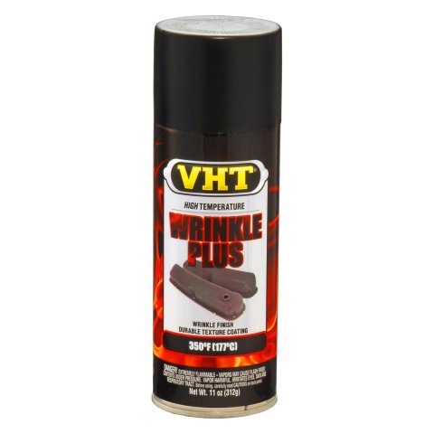 VHT Wrinkle Plus Coating 11 Oz. Black SP201 Paint, Plus, Black, oz., Aerosol Spray Can, Each
