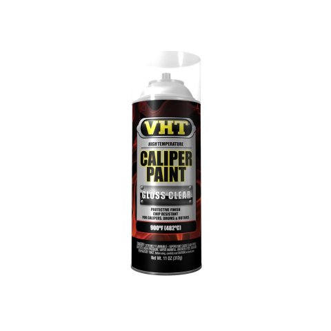 VHT Brake Caliper, Drum, and Rotor Paint 11 Oz. Gloss Clear SP730 Paint, Brake, High-Temperature, Gloss, Clear, oz., Aerosol Spray Can, Each