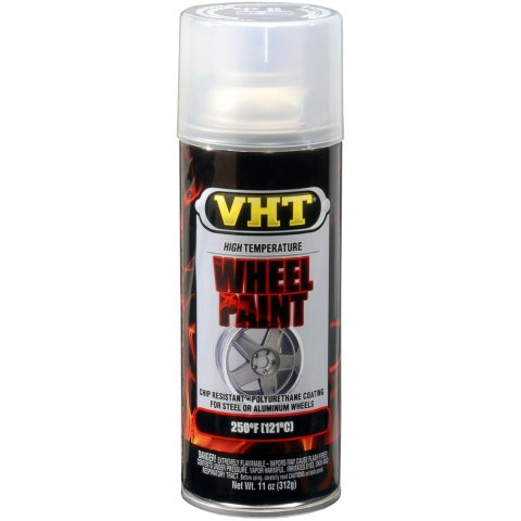 VHT Polyurethane Wheel Paint 11 Oz. Gloss Clear SP184 Paint, Wheel, Polyurethane, Gloss, Clear, oz., Aerosol Spray Can, Each