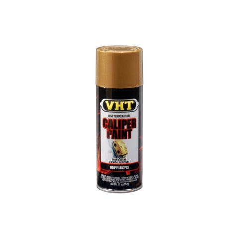 VHT Brake Caliper, Drum, and Rotor Paint 11 Oz. Gloss Gold SP736 Paint, Brake, High-Temperature, Gloss, Gold, oz., Aerosol Spray Can, Each