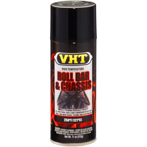 VHT Epoxy Paint 11 Oz. Gloss Black SP670 Paint, Roll Bar, Epoxy, Gloss, Black, oz., Aerosol Spray Can, Each
