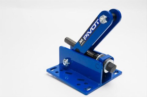 Mac's Engine Pivot Plates 701001 Lift Plate, Carburetor Pad Mount, Steel, Blue Powdercoated, Each