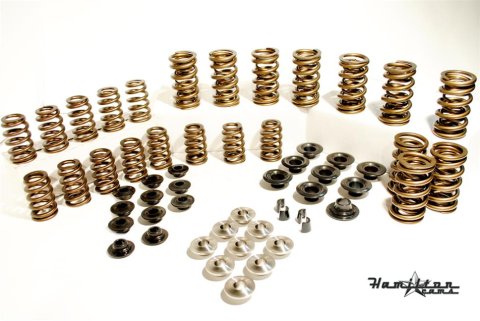 Hamilton Cams Valve Springs 07-S-110 Spring, Single Spring, Standard Style, Coated, Dodge, Ram, Cummins, 24V, Kit