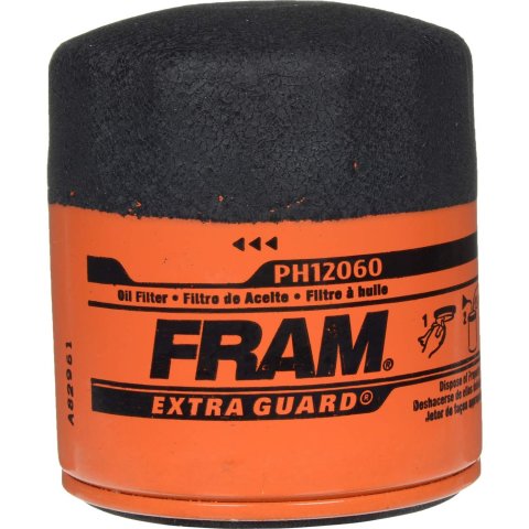 Fram Extra Guard Oil Filters PH12060 Filter, Guard, Canister Style, Each