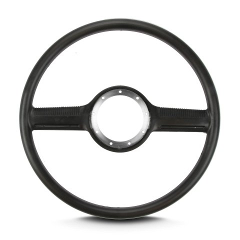 Lecarra Mark 10 Steering Wheels 72000 Wheel, 10, Natural ABS Plastic, ABS plastic, Natural, 2-Spoke, 15 in. Diameter, 9-Bolt Mount, Each