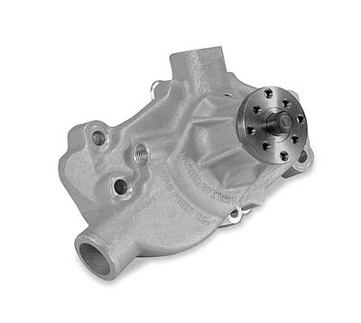 EMP Stewart Stage 4 Water Pumps 41203 Pump, 4, Aluminum, Natural, High-Volume, Chevy, Big Block, Short, Each