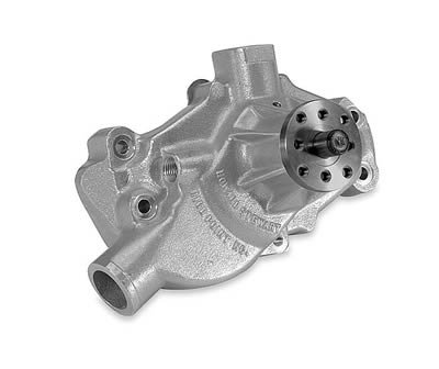 EMP Stewart Stage 3 Water Pumps 32203 Pump, 3, Aluminum, Race Series, Natural, High-Volume, Chevy, Small Block, 3/4 in. Pilot, Each