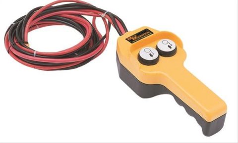 Mile Marker Winch Replacement Parts 76-50100-20 Controller, Wired, Control Assembly, 12V, Black, Yellow, Each