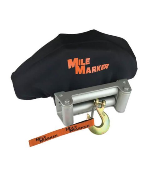 Mile Marker Winch Covers 8506 Cover, Neoprene, Black, Each