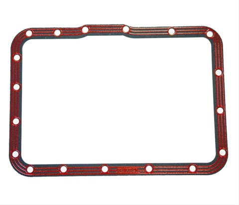 LubeLocker Transmission Pan Gaskets LLT-FA4LD Gasket, Silicone/Aluminum, Ford, A4LD, Each
