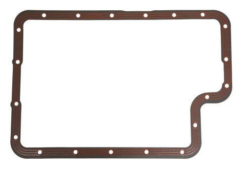 LubeLocker Transmission Pan Gaskets LLT-FE4OD Gasket, Silicone/Aluminum, Ford, E4OD, Each