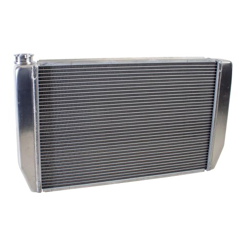 Griffin Universal Fit Radiators 1-25241-X Radiator, Universal, Aluminum, Natural, 27.5 in. Wide, 15.5 in. High, 3.0 in. Thick, Each