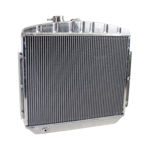 Griffin Performance Fit Radiator Combos CU-70018 and Fan, Fit, Aluminum, Downflow, 2-row, Single Fan, Chevy, Kit