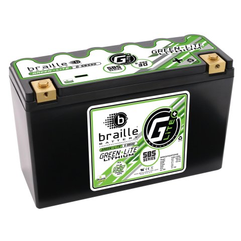 650 CCA Braille Battery Green Lite Lithium G-SBS30 BCI Group 30 GREEN-LiTE 12 Volt Battery, 947 Amps