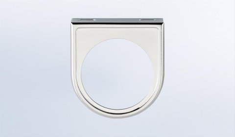 VDO Gauge Mounting Panels 240-034 Bracket "Chrome" For Single 2 1/16"