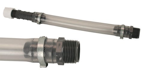 Sunoco Race Jug Hoses R3044 Utility Spout, Deluxe Fuel Hose, Clear, Each
