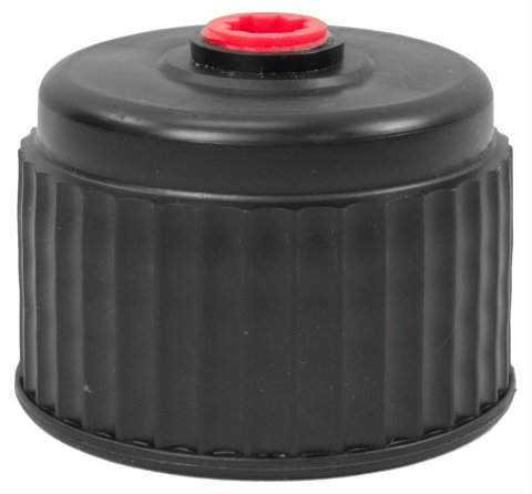 Sunoco Race Jug Caps R1110BKSQ Utility Cap, Threaded for Hose Adapter, Each