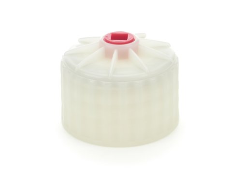 Sunoco Race Jug Caps R1110GLSQ Utility Cap, Threaded for Hose Adapter, Glow-In-Dark, Each