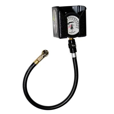 Clear One Trailer Accessories TC144 Tire Gauge Pouch, ABS Plastic, Black, 3.5 in. Height, 3.3 in. Width, 2 in. Depth, Holds Gauge, Each