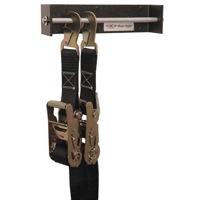 Clear One Trailer Accessories TC100 Organizer, Tie-Down Hanger, ABS Plastic, Black, Holds 6 Ratchet Tie-Downs, Each