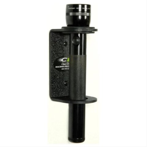 Clear One Trailer Accessories TC102 Organizer, Flashlight Holder, ABS Plastic, Black, Holds 1 D-Cell Flashlight, Each