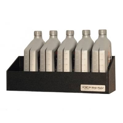 Clear One Trailer Accessories TC120 Organizer, Quart Bottle Rack, ABS Plastic, Black, Holds 12 Bottles, Each