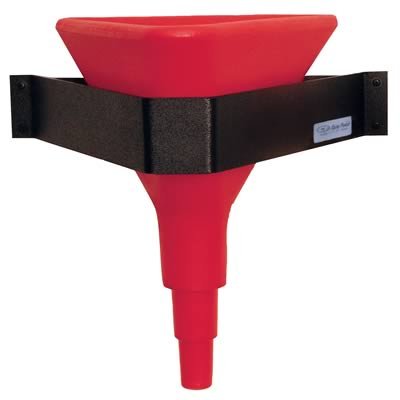 Clear One Trailer Accessories TC134 Organizer, Funnel Holder, ABS Plastic, Black, Holds 1 Funnel, Each
