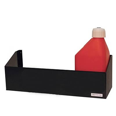 Clear One Trailer Accessories TC110 Organizer, Floor Mount, Fuel Jug Holder, ABS Plastic, Black, Holds 3 Fuel Jugs, Each