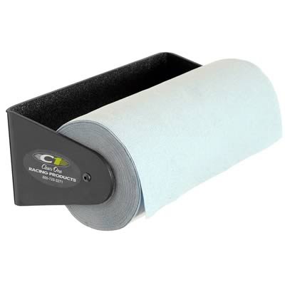 Clear One Trailer Accessories TC141 Paper Towel Rack, ABS Plastic, Black, 4.5 in. Height, 11.5 in. Width, 5 in. Depth, Holds Roll, Each