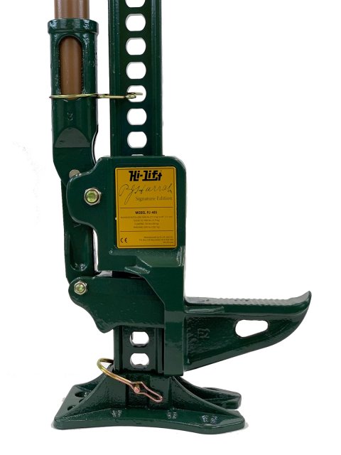 Hi-Lift Jack PJ Harrah Signature Edition Jacks PJ-605 Jack, 60, 49.75 in. Lift, All Cast Iron Jack, Green, Each
