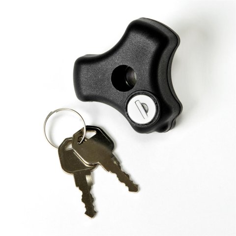 Hi-Lift Jack Company Locking Knobs VERS-LK Knob, Locking, 1/2-13 in. Threads, Each