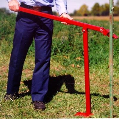 Hi-Lift Jack Company Post-Poppers PP-300 Post Popper, Red, 39.25 in. High, 38 in. Handle 5,000 lbs. Jaw Capacity, Each