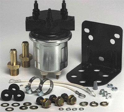 Carter Universal Rotary Vane Electric Fuel Pumps P4600HP Pump, Vane, Electric, External, 50 gph, 4.5-8 psi, Includes Mounting Hardware, Universal, Each
