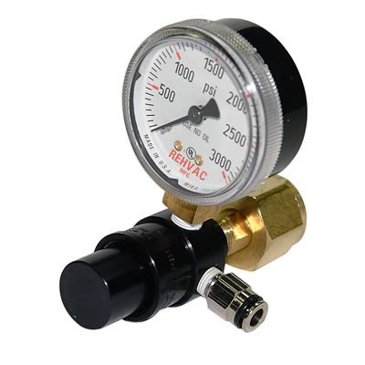 Shifnoid Air Shifter Regulator Valves PC2004 Regulator, CO2, Preset at 85 PSI, Single Gauge, Each