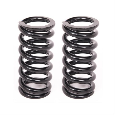 Aldan American 8 Inch Coil Spring 8-500BK2 Coilover Springs, 500 lbs./in. Rate, 2.50 in. I.D., 8.00 in. Length, Black, Pair