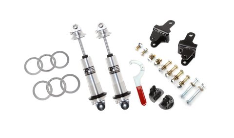 Aldan American Track Comp Coilover Kits for 1979-2004 MUSTANG - 300223 Shock, Comp, Rear, Twin-Tube, Double Adjustable, Eyelet/Eyelet, Ford, Pair