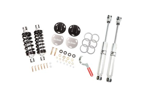 Aldan American Track Comp Suspension Packages for 2003-2011 CROWN VICTORIA, GRAND MARQUIS, 2003-2007 TOWN CAR - 300365 Coilover Kit, Double Adjustable, 750 lbs./in. Spring Rate, Front, Rear, Ford, Kit