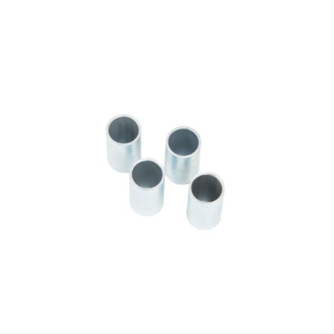 Aldan American Coilover Shock Sleeve Kits ALD-6 Bushing Sleeves, Sleeves, Steel, 5/8 in. I.D., for 3/4 in. By 1 1/4 in. Wide Poly Bushings, Set of 4